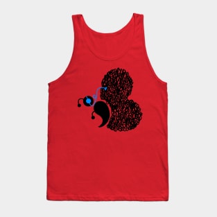 Noise Semicolon Butterfly Tank Top